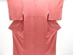 作家物　縮緬地　一つ紋鮫小紋着物